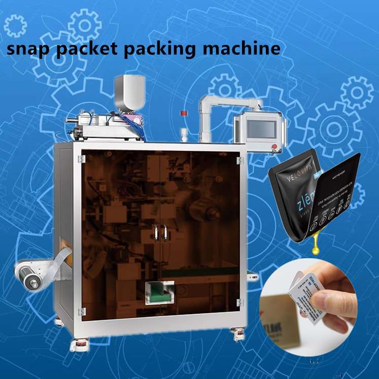  snap-packet jam paste liquid packing machine